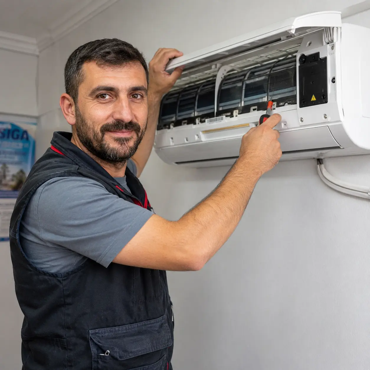 İzmir Toshiba klima tamiri ustası Caner Usta — Karşıyaka ve Kemalpaşa iklimlendirme uzmanı